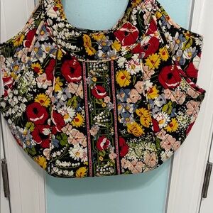 Vera Bradley Floral Quilted Tote Bag